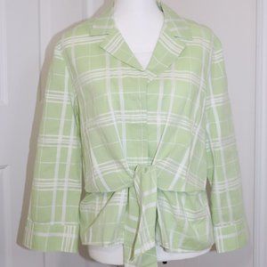 Jones New York Signature Blouse with 3/4 Sleeves